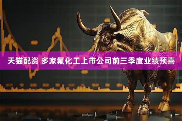 天猫配资 多家氟化工上市公司前三季度业绩预喜